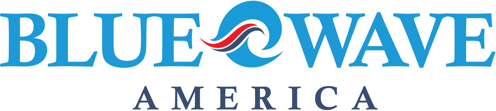 Blue wave america logo